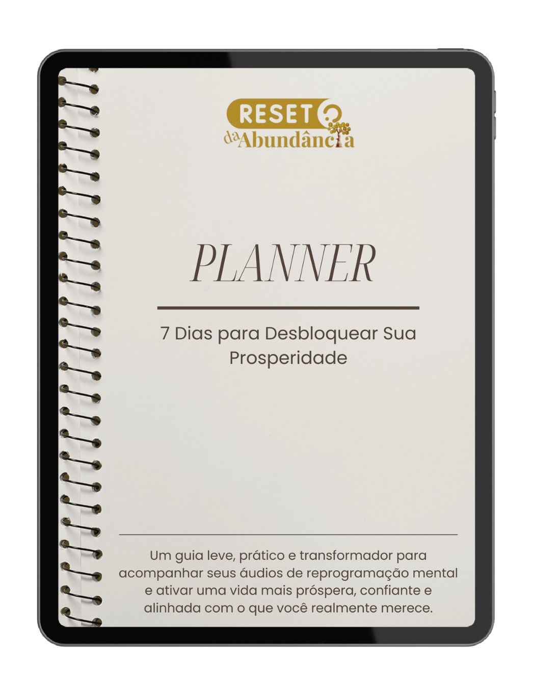 Planner Reset da Abundância
