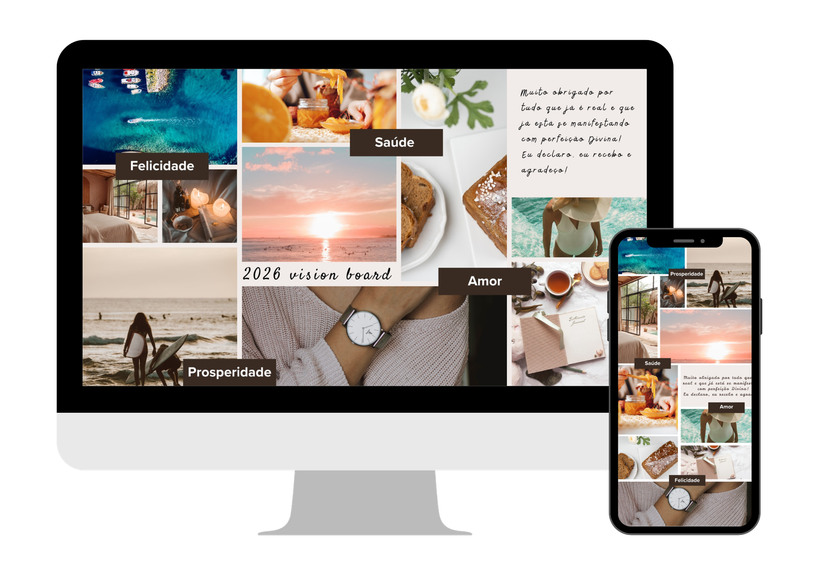 Vision Board Template